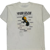 Green Bay Packers Fruit Of The Loom Graphic T-Shirt - XL White Cotton Blend