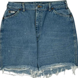 Lee Denim Shorts - 30W UK 12 Blue Denim