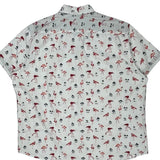 Lee Short Sleeve Shirt - 2XL White Cotton