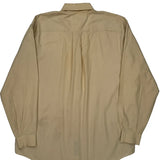 Nautica Shirt - Large Beige Cotton