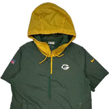Green Bay Packers Nike Football Windbreaker - XL Green Polyester