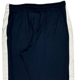 Nike Track Pants - Large Navy Polyester