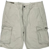 Dockers Cargo Shorts - 36W 11L Beige Cotton