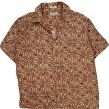 Eighty Eight Short Sleeve Shirt - Large Multicoloured Viscose