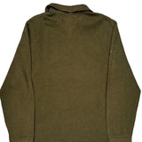 Vintage Polo By Ralph Lauren 1/4 Zip - Large Green Cotton