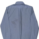 Checked Ralph Lauren Slim Fit Shirt - Medium Blue Cotton