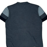 Vintage Armani Exchange T-Shirt - Large Blue Cotton