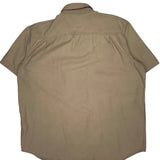 Carhartt Short Sleeve Shirt - 2XL Beige Cotton