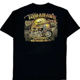 Tomahawk Bike Week 2012 Hot Leathers Graphic T-Shirt - Large Black Cotton