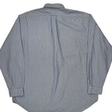 Blake Ralph Lauren Striped Shirt - XL Blue Cotton