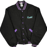 Battle Of The Capitol Coastal Varsity Jacket - Medium Black Polyester
