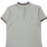 Mickey Mouse Disney Cartoon Polo Shirt - Large White Cotton