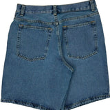 Basic Editions Denim Shorts - 29W UK 10 Blue Cotton
