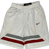 Nike Sport Shorts - Medium White Polyester