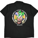Joker Dickies Graphic Short Sleeve Shirt - 2XL Black Polyester Blend