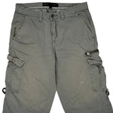 Guess Cargo Shorts - 31W 16L Grey Cotton