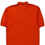 Tommy Hilfiger Polo Shirt - Medium Orange Cotton