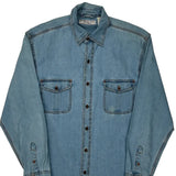 Levis Denim Shirt - Medium Blue Cotton