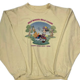 Made In USA Disney Graphic Sweatshirt - XL Yellow Cotton