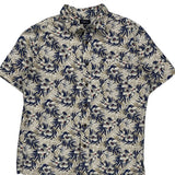 Croft & Barrow Floral Hawaiian Shirt - Medium Multicoloured Cotton