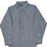 Age 4 Ralph Lauren Shirt - XS Blue Cotton