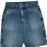 Wrangler Denim Shorts - 30W 9L Blue Cotton