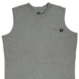 Dickies Vest - 2XL Gray Cotton Blend