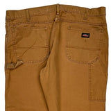 Dickies Carpenter Trousers - 40W 30L Brown Cotton
