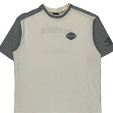 Motorcycles Harley Davidson Graphic T-Shirt - XL Gray Cotton