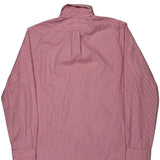 Ralph Lauren Striped Shirt - Large Pink Cotton