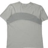 Lacoste Striped T-Shirt - Large White Cotton