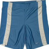 Nike Sport Shorts - Small Blue Polyester