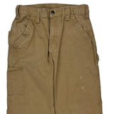 Carhartt Carpenter Trousers - 30W 30L Khaki Cotton
