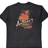 Harley Davidson Graphic T-Shirt - 2XL Black Cotton