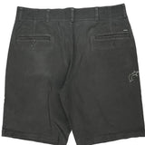 Dickies Chino Shorts - 32W 9L Black Cotton Blend