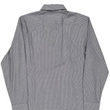 Hugo Boss Checked Shirt - Medium Blue Cotton