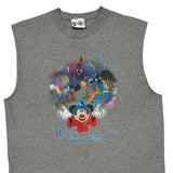 Disney Graphic Vest - Large Grey Cotton