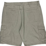 Wrangler Cargo Shorts - 38W 10L Beige Cotton