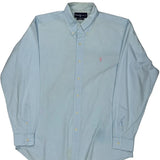 Ralph Lauren Shirt - Medium Blue Cotton