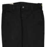 Levis Trousers - 32W 30L Black Cotton