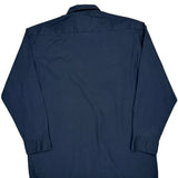 Dickies Shirt - Large Navy Polyester Blend