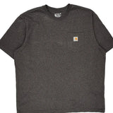 Carhartt T-Shirt - 2XL Grey Cotton