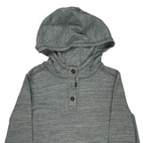Carhartt Hoodie - XS Grey Cotton Blend