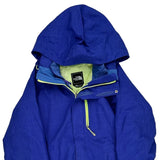 None The North Face Jacket - Medium Blue Polyester