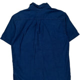 Levis Short Sleeve Shirt - Medium Blue Cotton