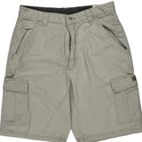 Wrangler Cargo Shorts - 30W 10L Beige Cotton