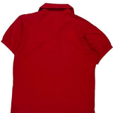 Vintage Lacoste Polo Shirt - Medium Red Cotton