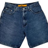 Quiksilver Denim Shorts - 29W 8L Dark Wash Cotton