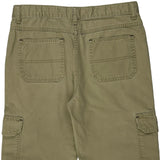 Wrangler Cargo Shorts - 30W UK 10 Khaki Cotton
