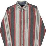 Tommy Hilfiger Striped Shirt - XS Multicoloured Cotton